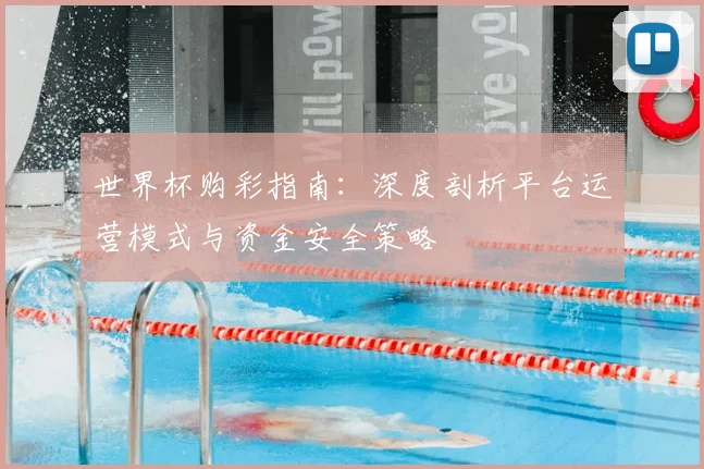 世界杯购彩指南:深度剖析平台运营模式与资金安全策略