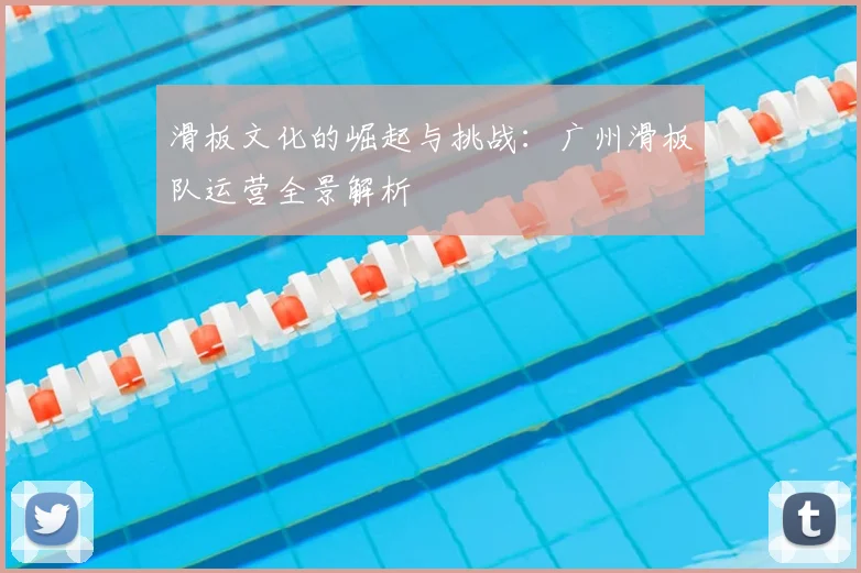 滑板文化的崛起与挑战：广州滑板队运营全景解析