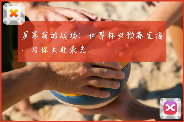 屏幕前的战场：世界杯世预赛直播，与你共赴荣光